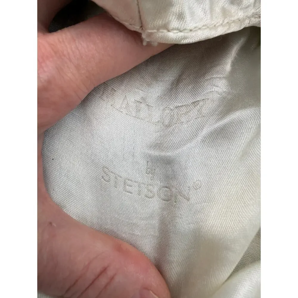Mallory by Stetson Vintage Women’s Newsboy Hat Gray Pink Glen Plaid Union Made